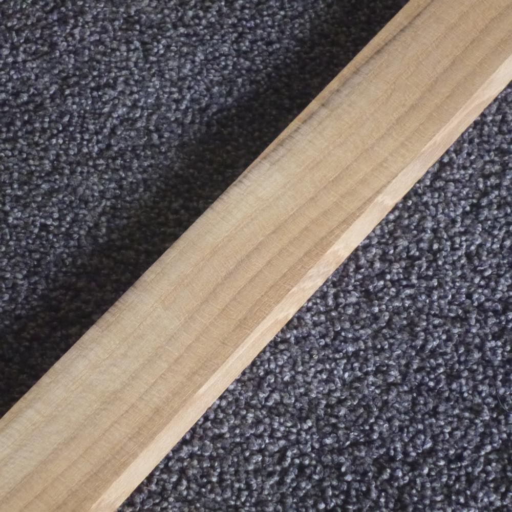 チーク 柾目 1000×15×40 (仕上げ加工済み商品)