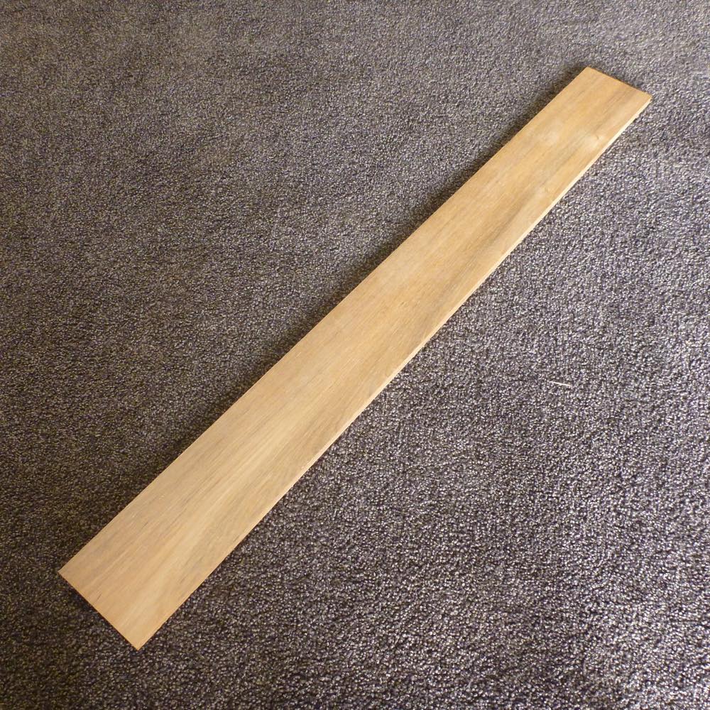 チーク 柾目 750×10×80 (仕上げ加工済み商品)