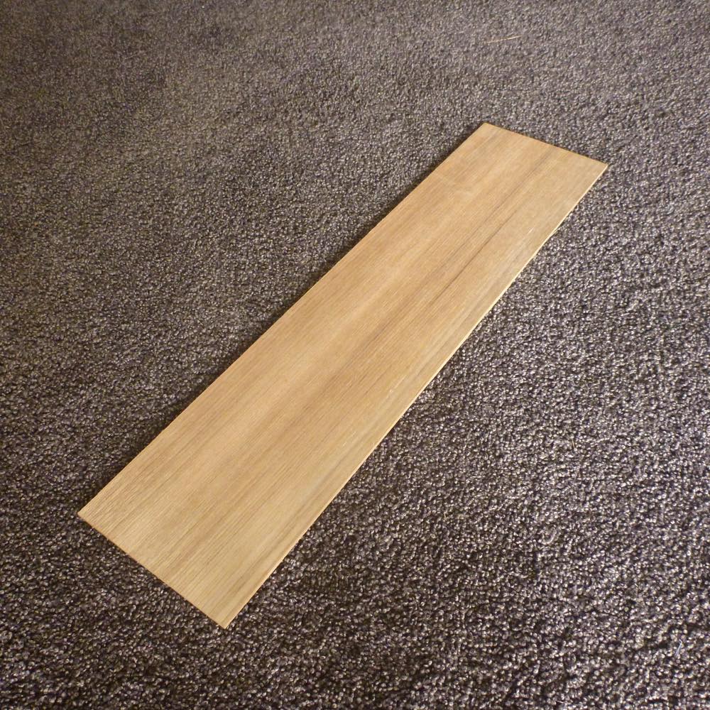 チーク 柾目 450×3×110 (仕上げ加工済み商品)