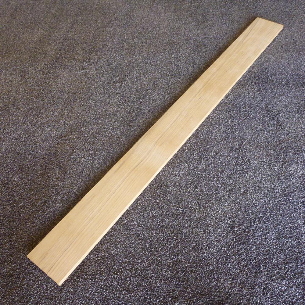 チーク 板目 1000×12×90 (仕上げ加工済み商品)