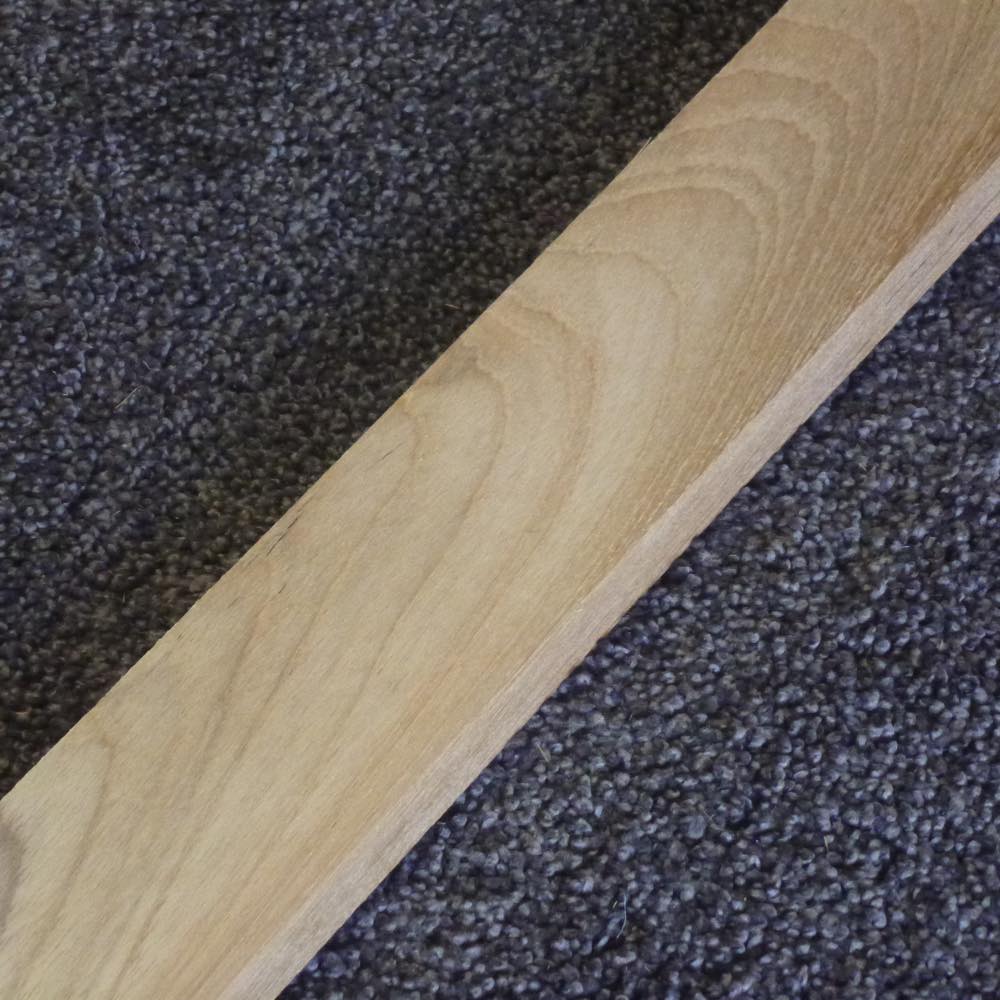 チーク 板目 1000×15×50 (仕上げ加工済み商品)