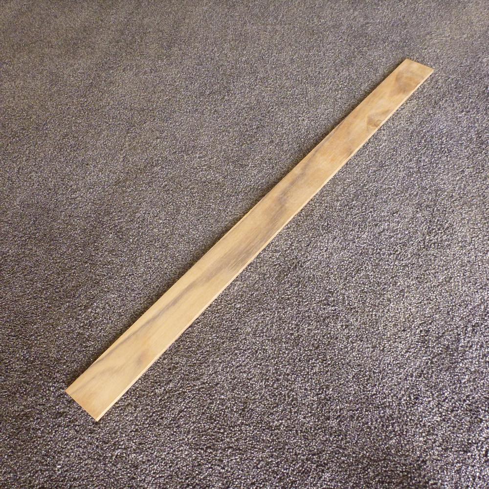 チーク 板目 750×6×50 (仕上げ加工済み商品)