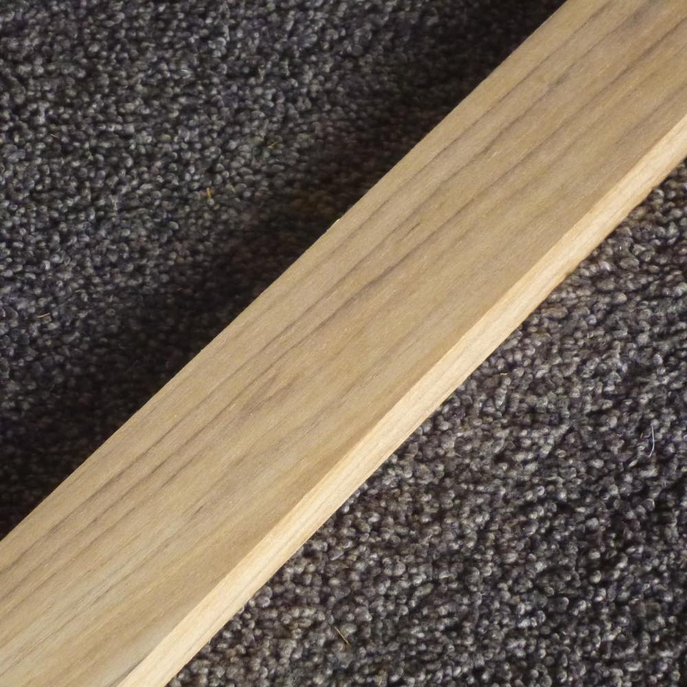 チーク 板目 750×15×40 (仕上げ加工済み商品)