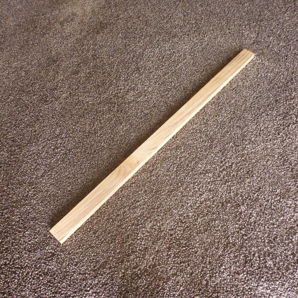 チーク 板目 450×10×20 (仕上げ加工済み商品)