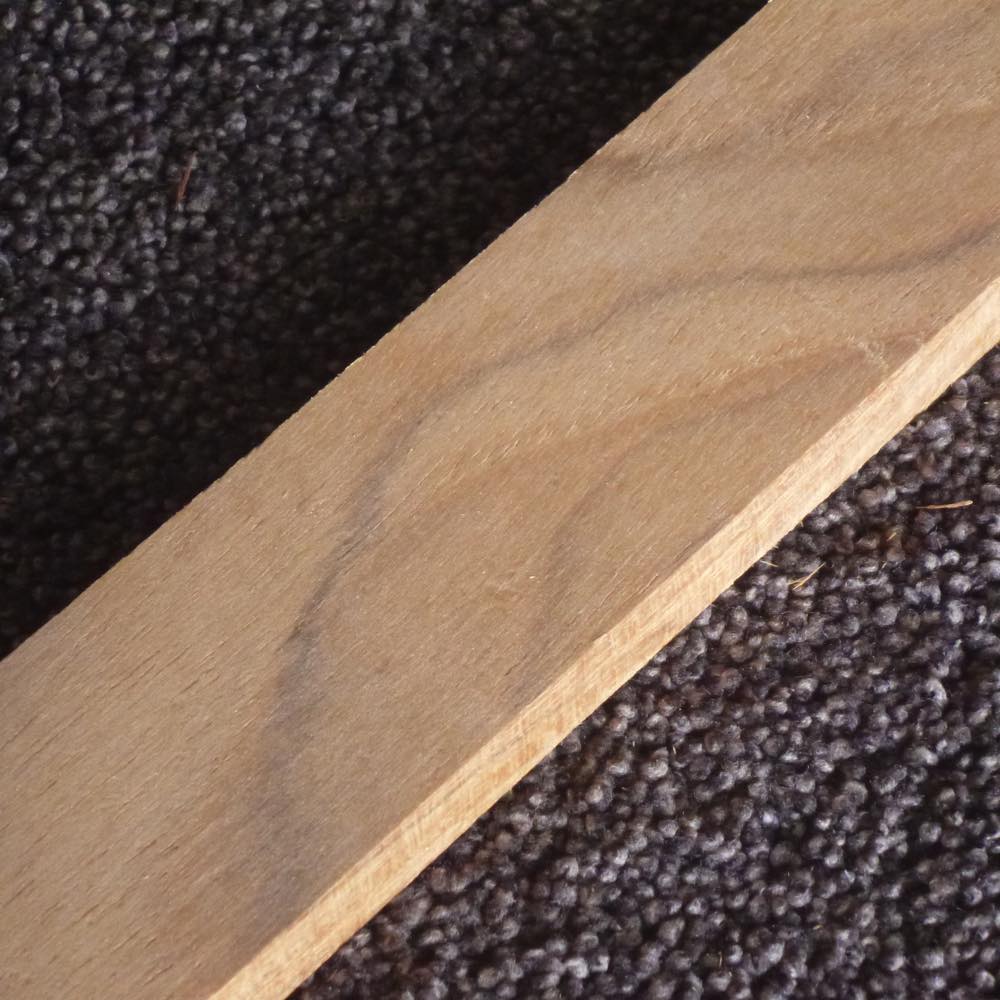 チーク 板目 450×12×40 (仕上げ加工済み商品)