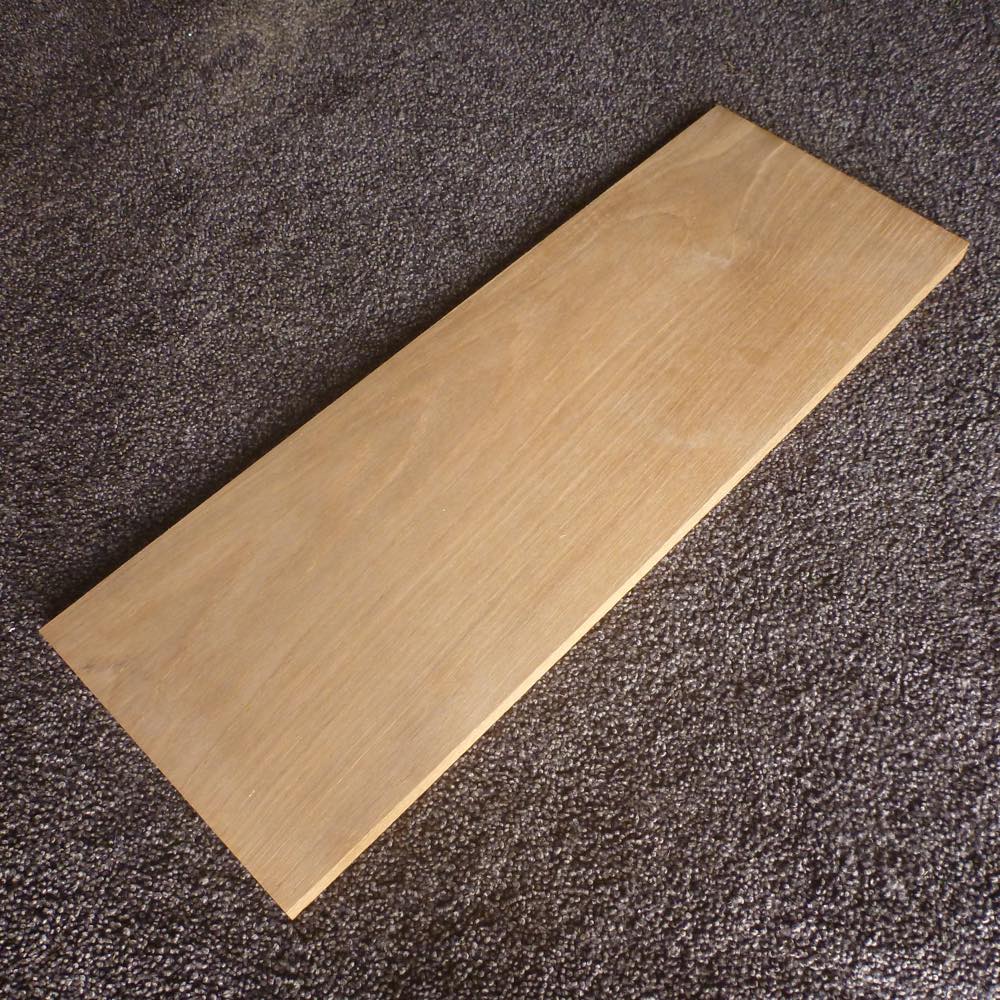 チーク 板目 450×12×160 (仕上げ加工済み商品)