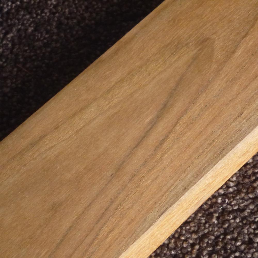 チーク 板目 450×21×70 (仕上げ加工済み商品)