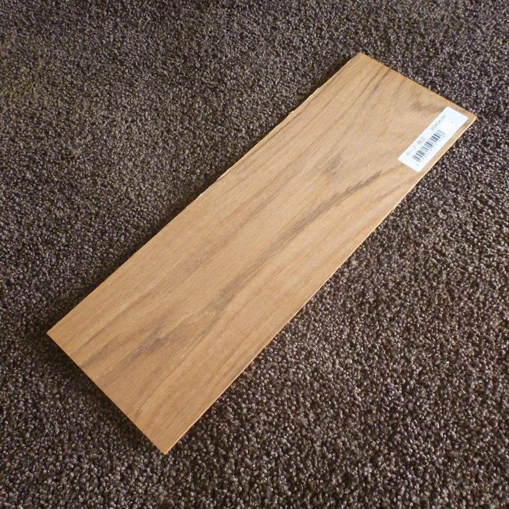 チーク 板目 300×3×100 (仕上げ加工済み商品)