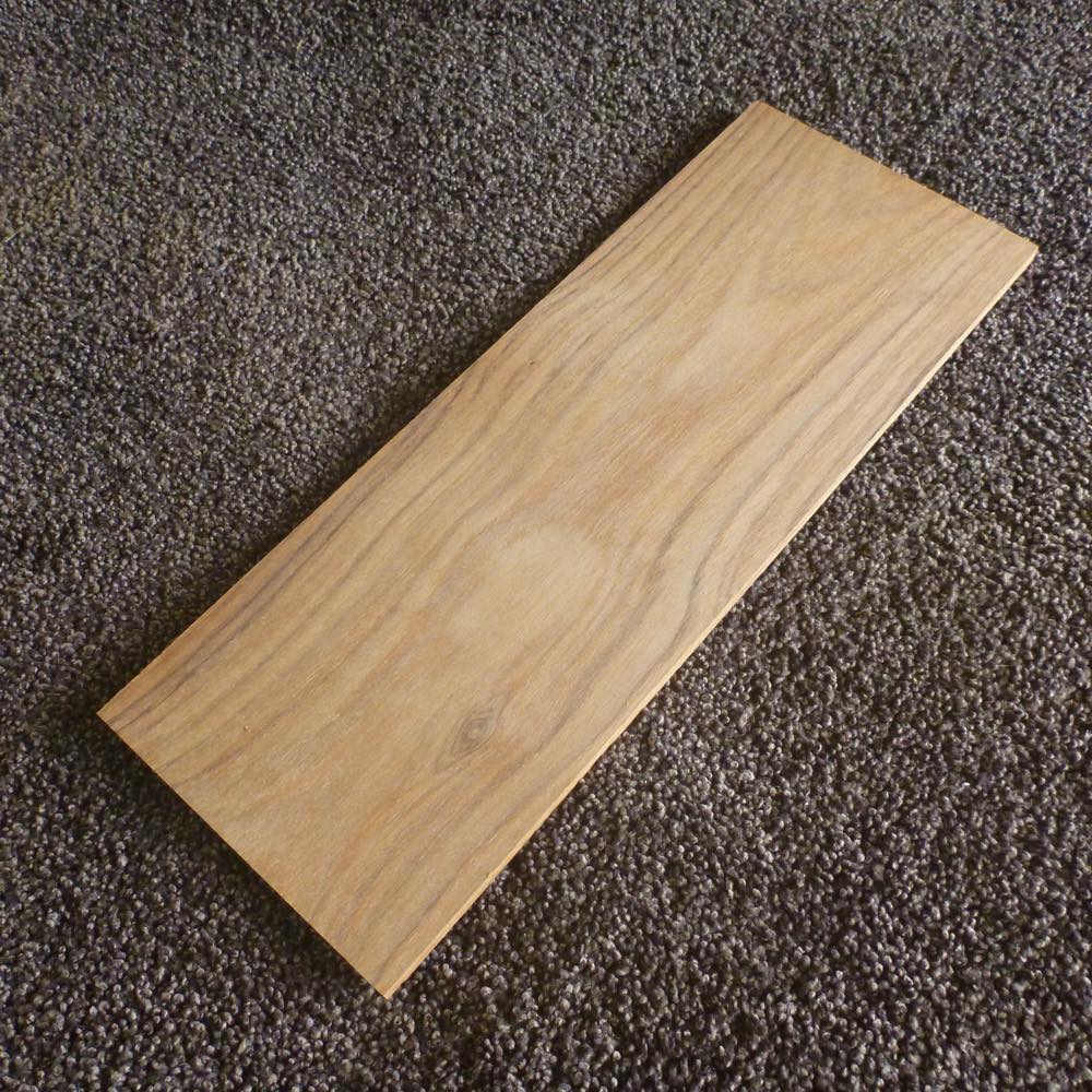 チーク 板目 300×6×110 (仕上げ加工済み商品)