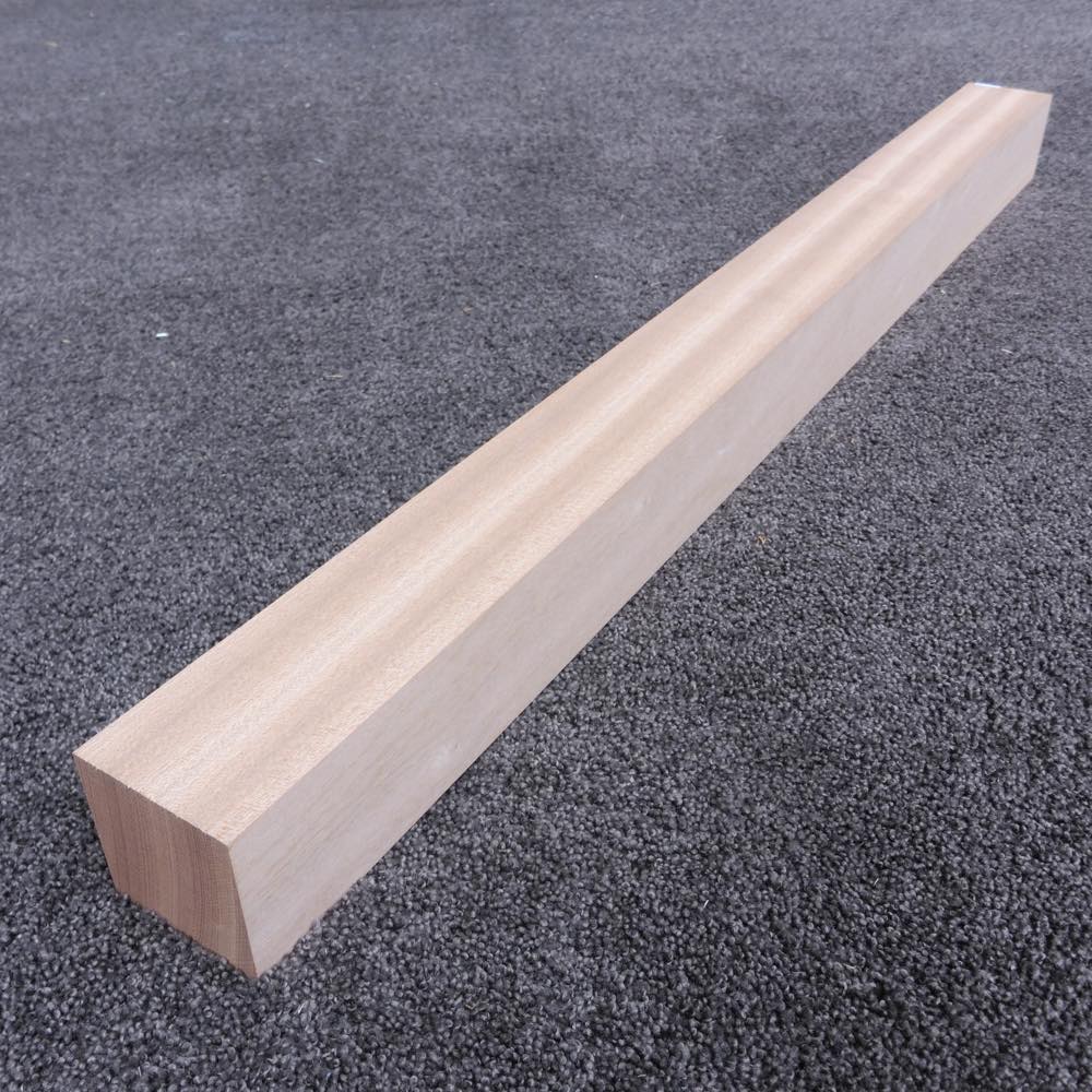 サペリ 角材 750×55×55 (仕上げ加工済み商品)