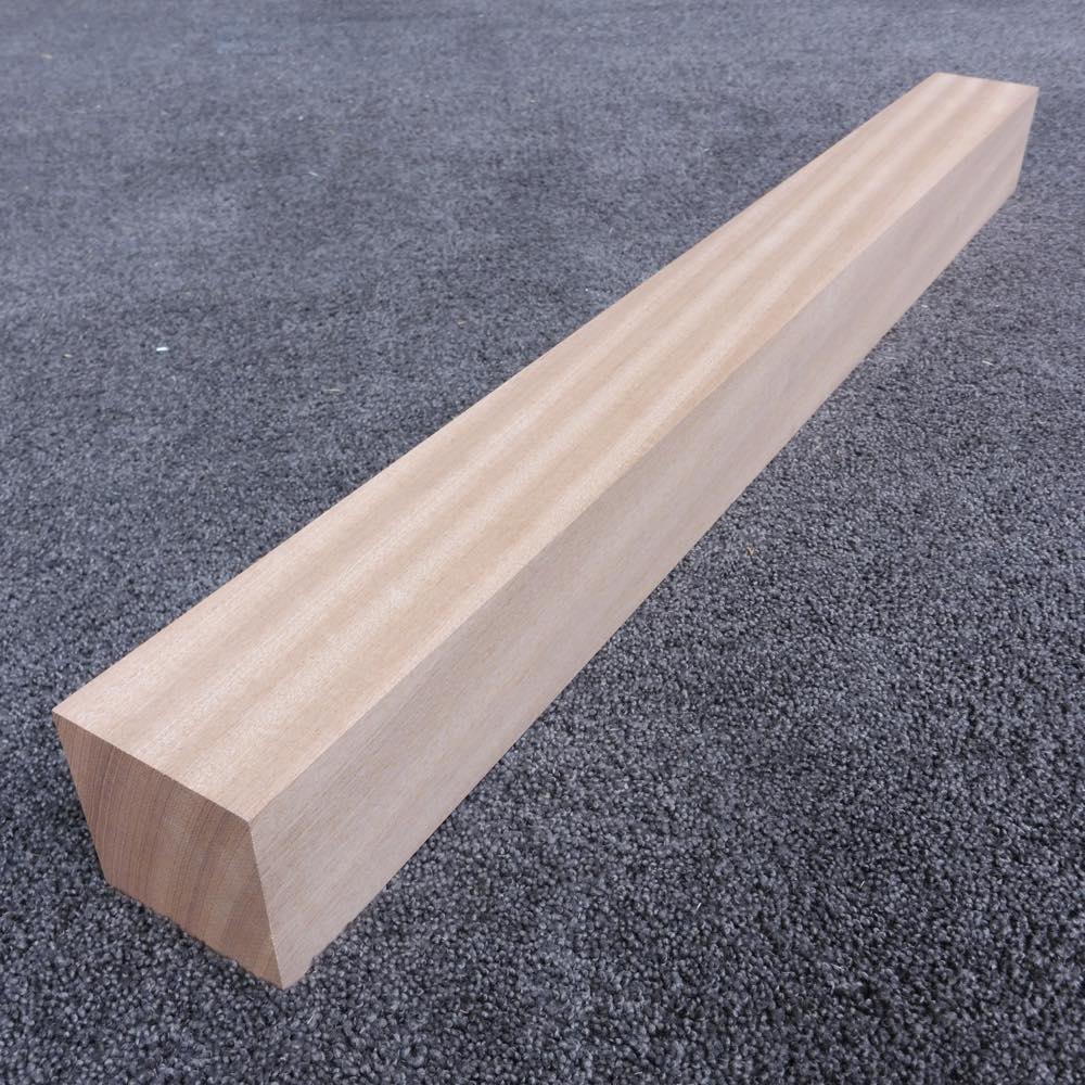 サペリ 角材 750×70×70 (仕上げ加工済み商品)