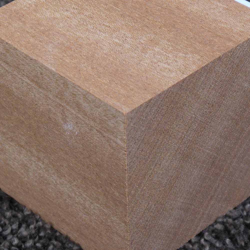 サペリ 立方体 50×50×50 (仕上げ加工済み商品)