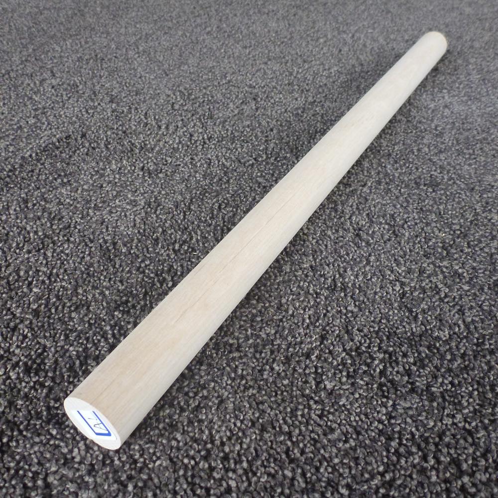 アルダー 丸棒 450×25φ (仕上げ加工済み商品)