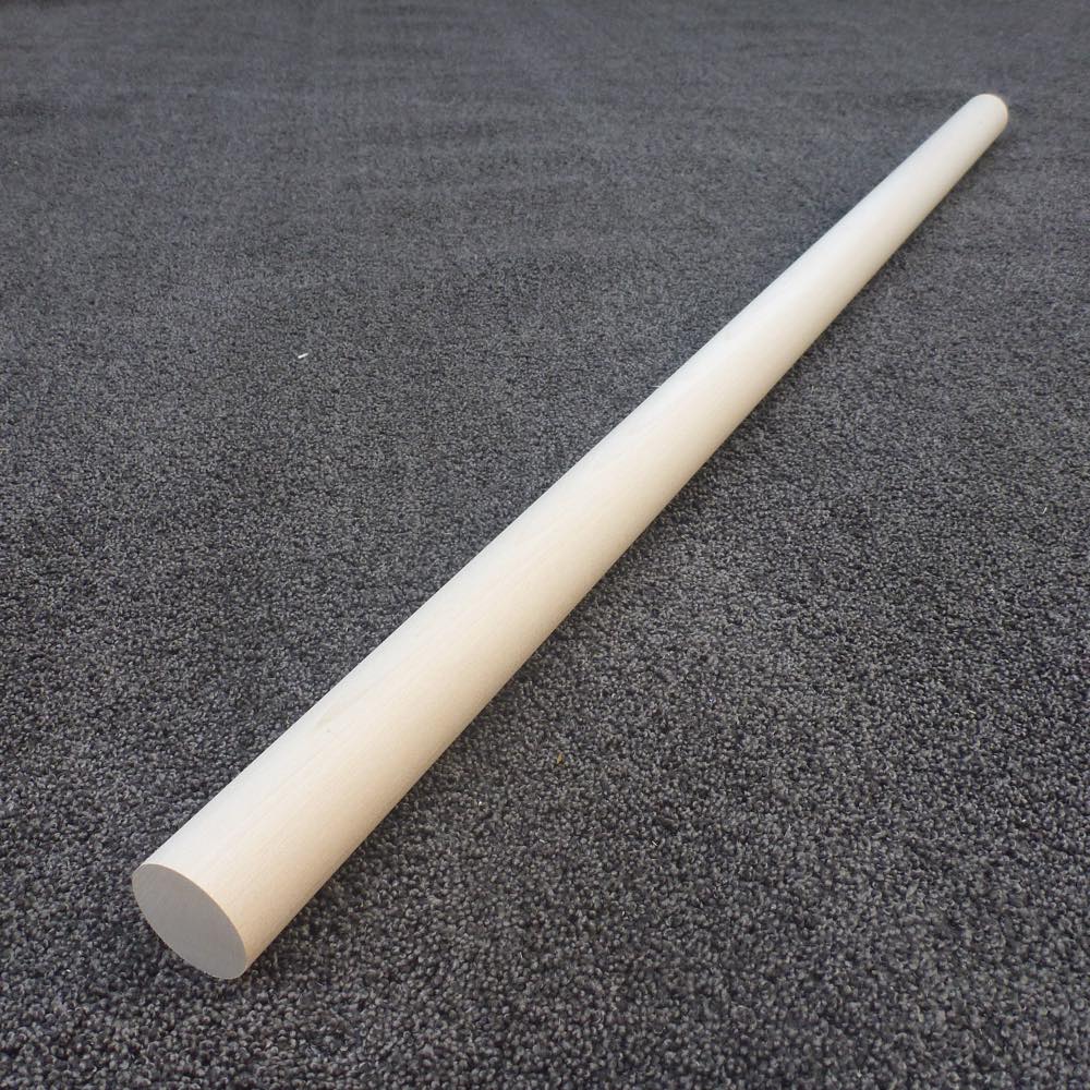 カツラ 丸棒 1000×40φ (仕上げ加工済み商品)