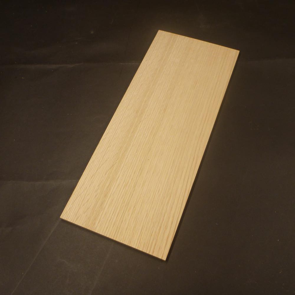 レッドオーク 柾目 300×6×120 (仕上げ加工済み商品)