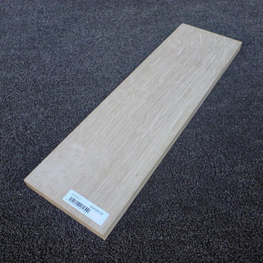 ホワイトオーク 柾目 450×18×130 (仕上げ加工済み商品)