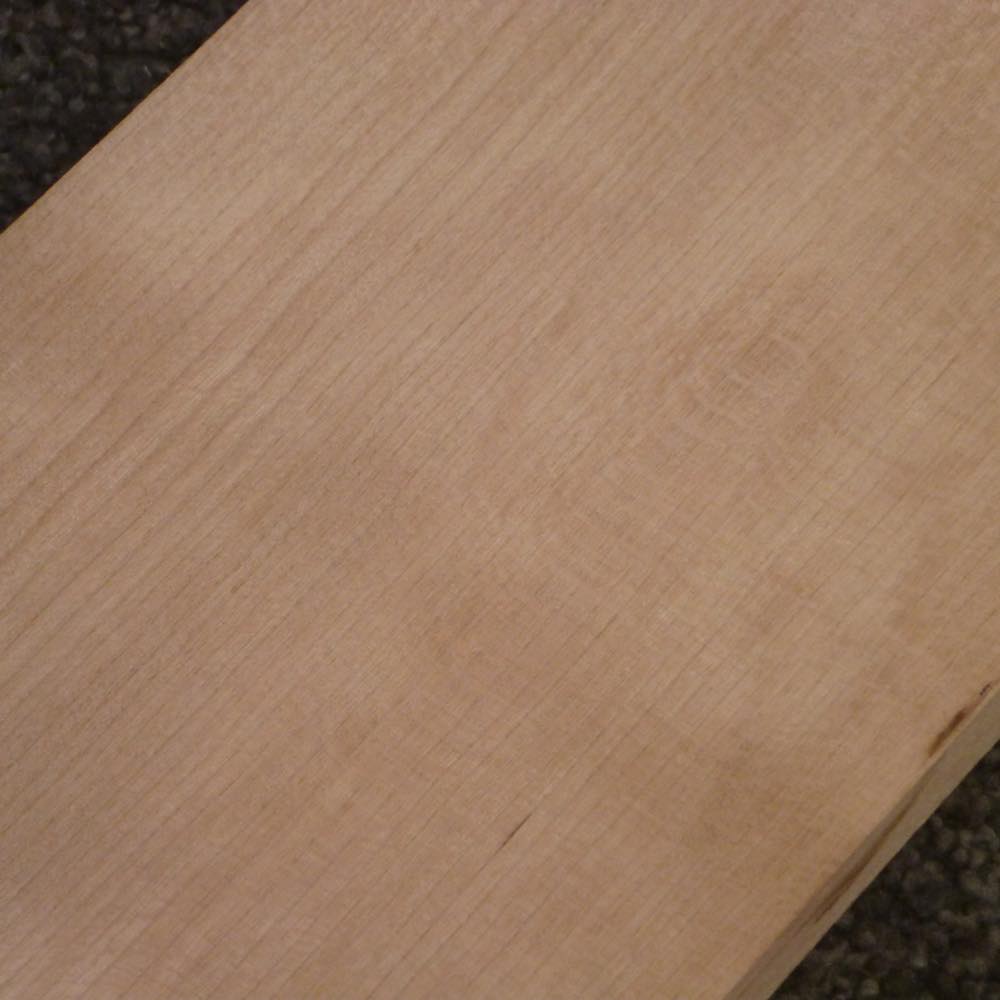 ブラックチェリー 柾目 450×10×100 (仕上げ加工済み商品)