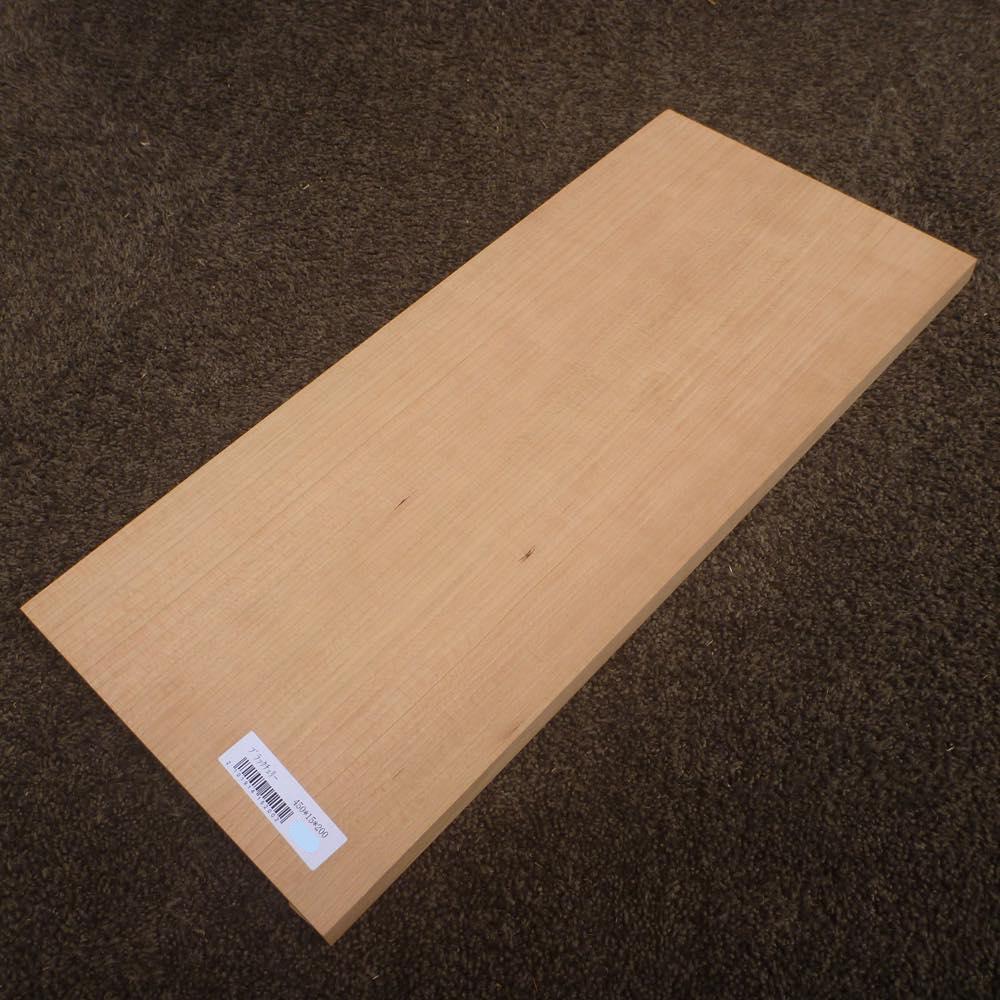 ブラックチェリー 柾目 450×15×200 (仕上げ加工済み商品)
