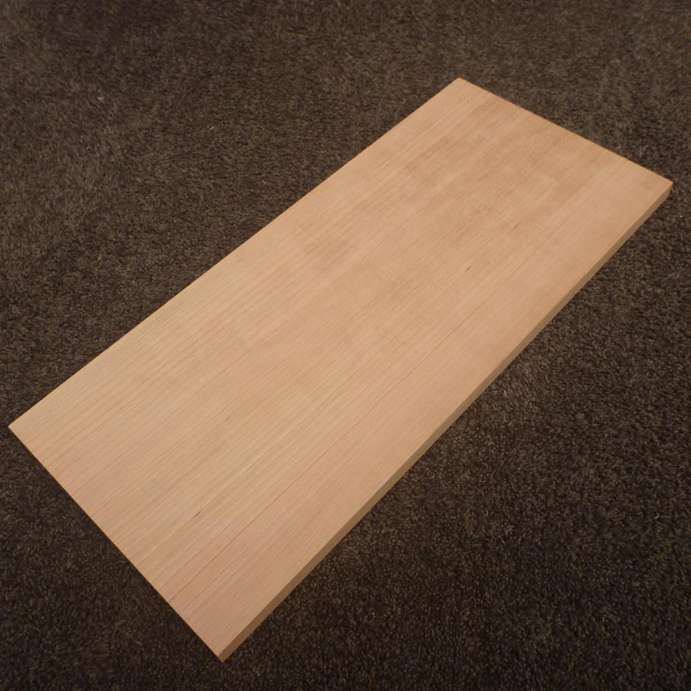 ブラックチェリー 柾目 450×15×200 (仕上げ加工済み商品)