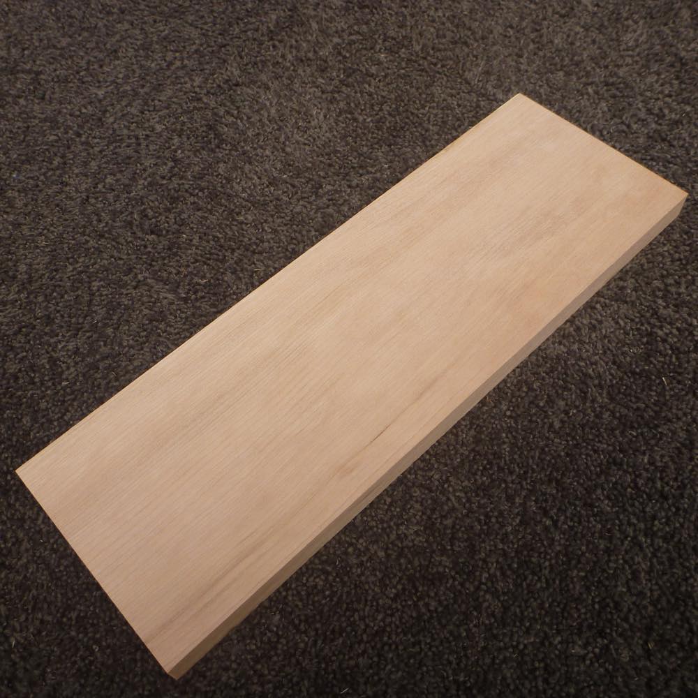 ブラックチェリー 柾目 300×15×100 (仕上げ加工済み商品)
