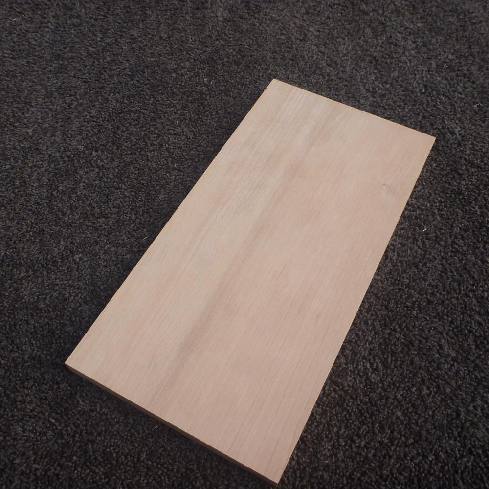 ブラックチェリー 柾目 300×15×150 (仕上げ加工済み商品)