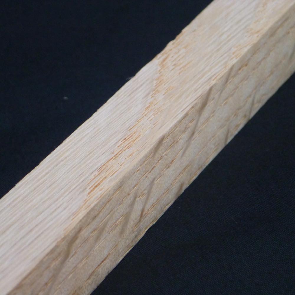 レッドオーク 角材 600×15×15 (仕上げ加工済み商品)