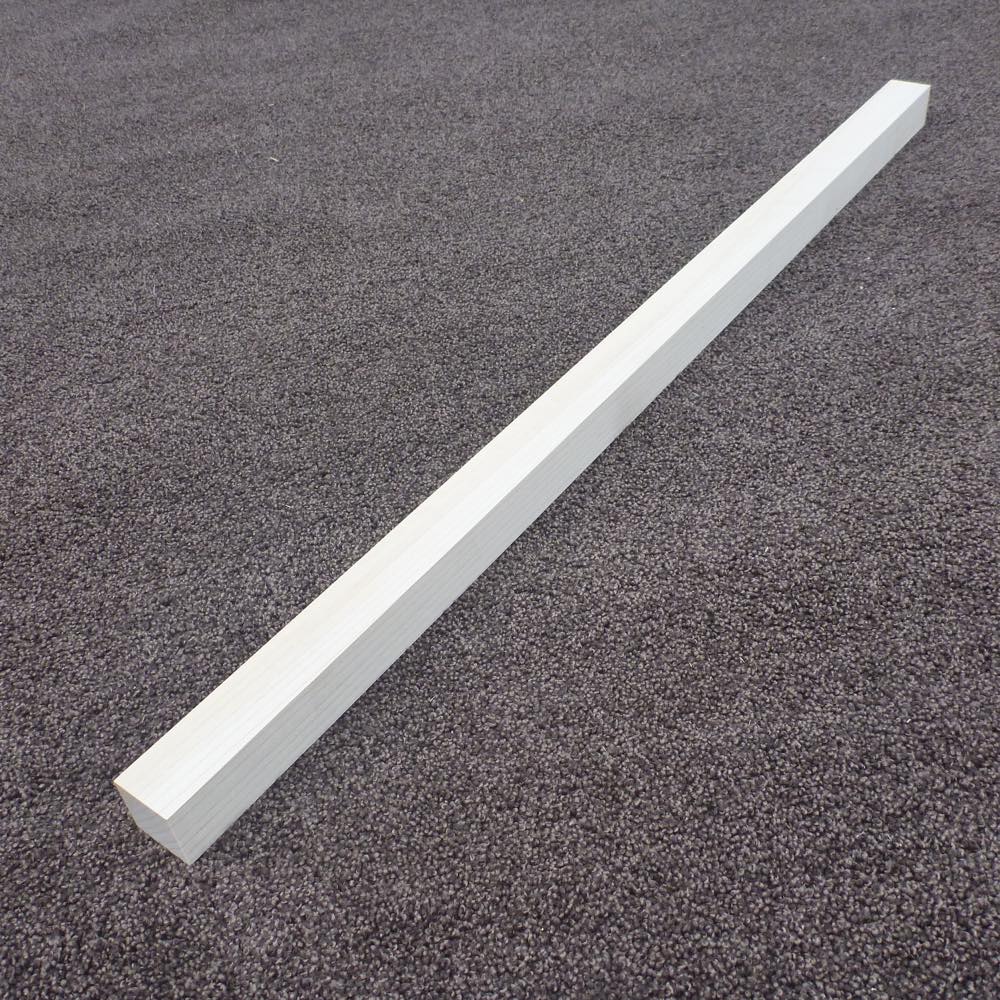 ホオ　角材　750×30×30　（仕上げ加工済み商品）