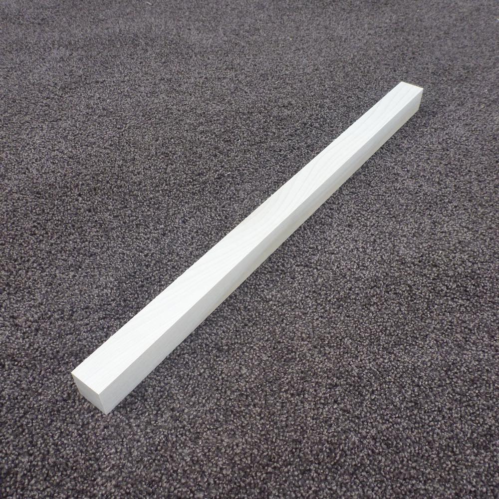 ホオ　角材　450×25×25　（仕上げ加工済み商品）