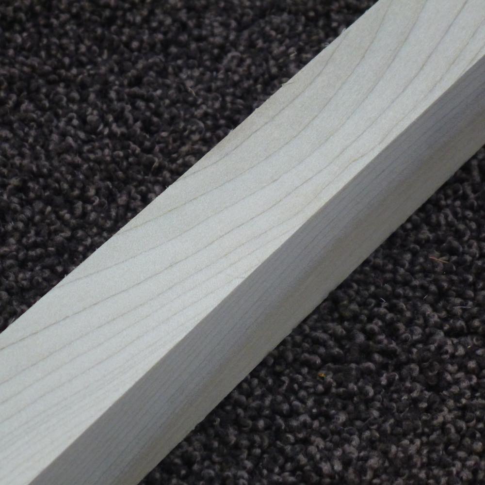 ホオ　角材　450×25×25　（仕上げ加工済み商品）