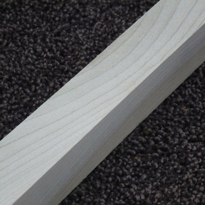 ホオ　角材　450×25×25　（仕上げ加工済み商品）
