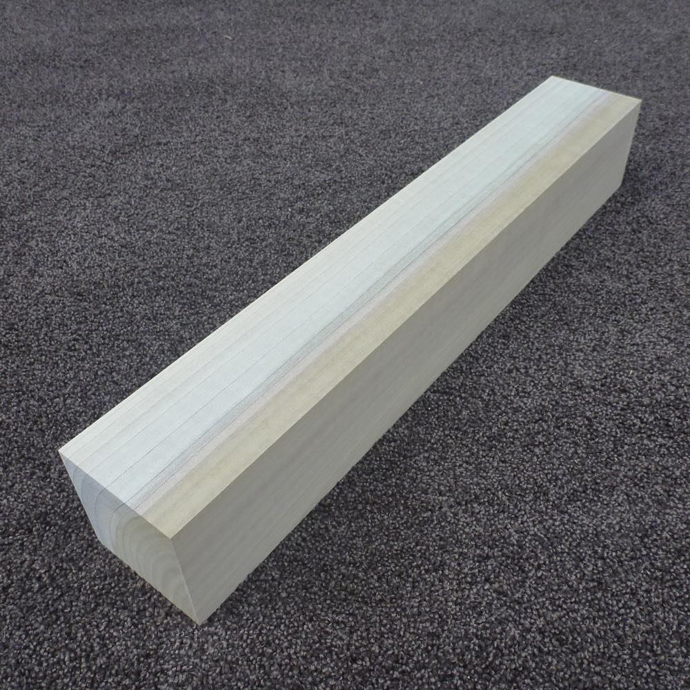 ホオ　角材　450×70×70　（仕上げ加工済み商品）
