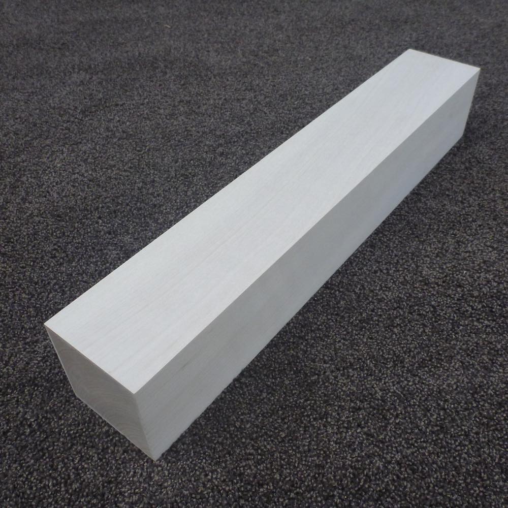 ホオ　角材　450×75×75　（仕上げ加工済み商品）