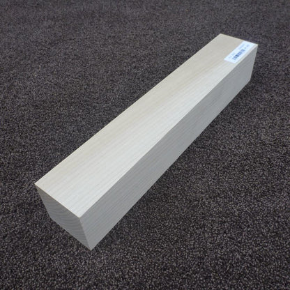 ホオ　角材　350×60×60　（仕上げ加工済み商品）