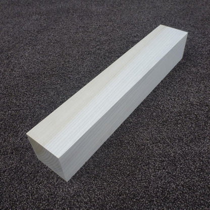 ホオ　角材　350×60×60　（仕上げ加工済み商品）