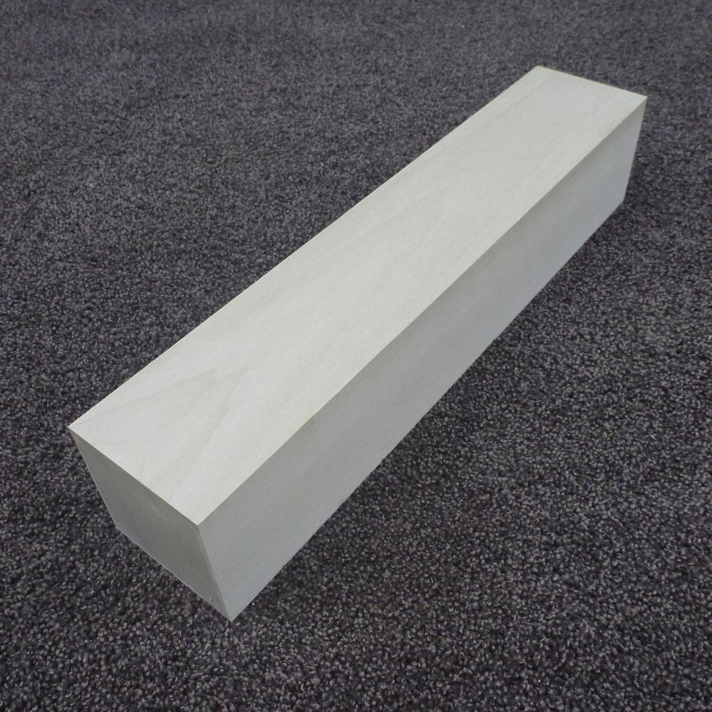 ホオ　角材　350×70×70　（仕上げ加工済み商品）