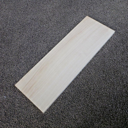 シナ　柾目　300×8×100　（仕上げ加工済み商品）