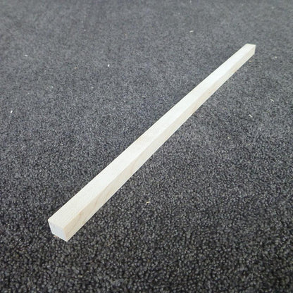 ハードメープル　角材　450×15×15　（仕上げ加工済み商品）
