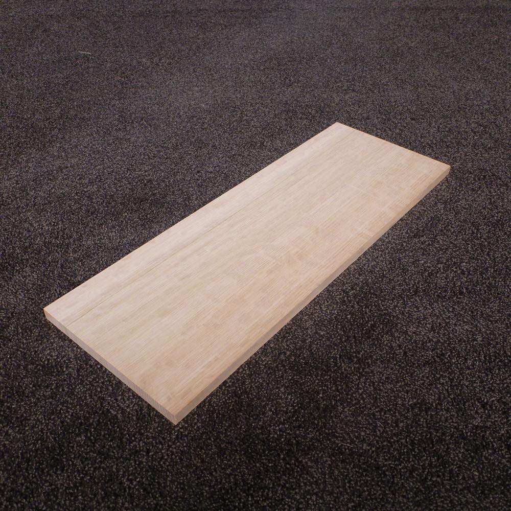 レッドオーク　柾目　450×12×160　（仕上げ加工済み商品）