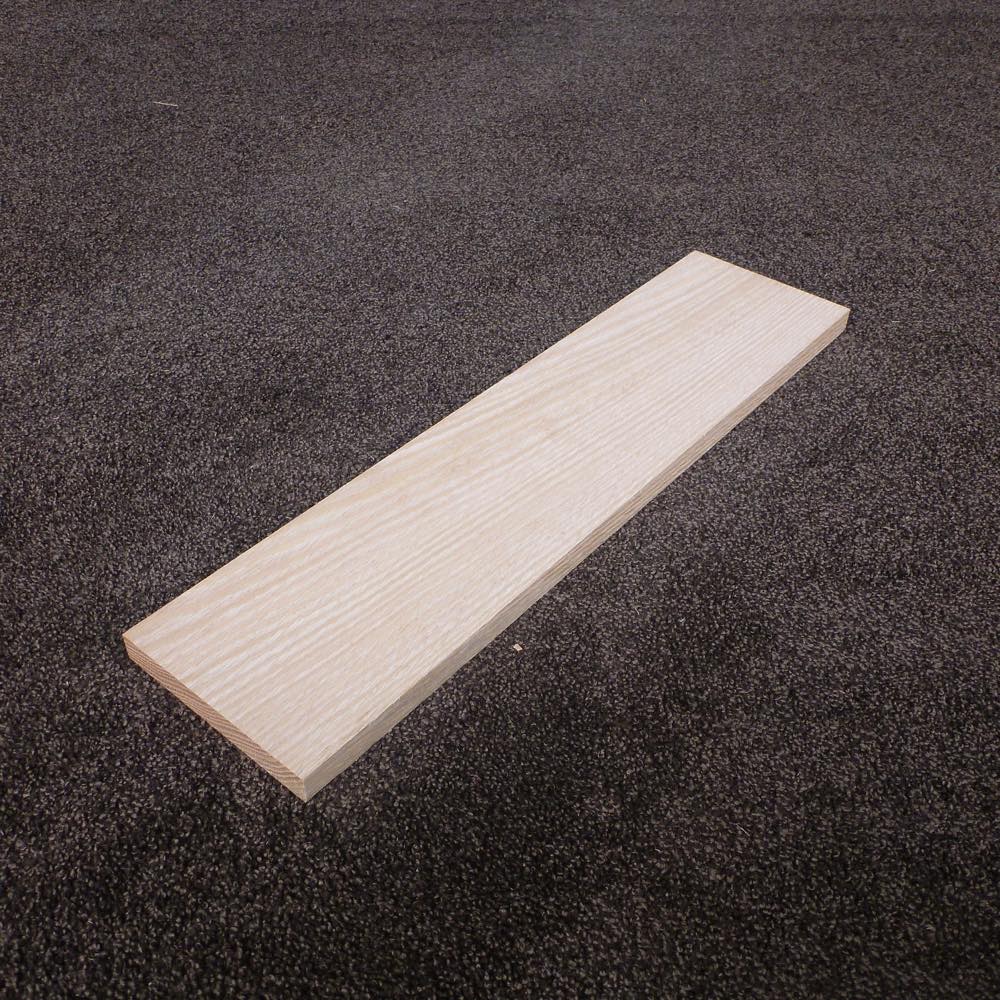 レッドオーク　柾目　450×15×110　（仕上げ加工済み商品）