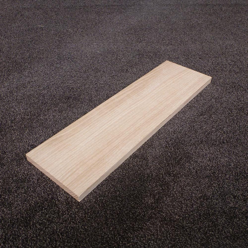 レッドオーク　柾目　450×15×130　（仕上げ加工済み商品）