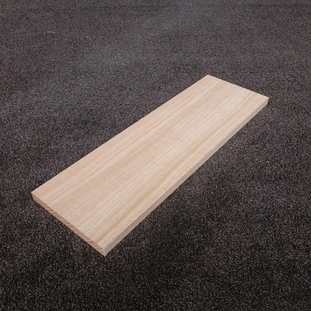 レッドオーク　柾目　450×15×140　（仕上げ加工済み商品）