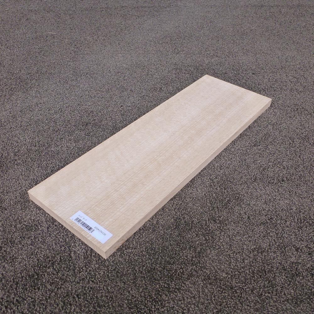 レッドオーク　柾目　450×15×150　（仕上げ加工済み商品）