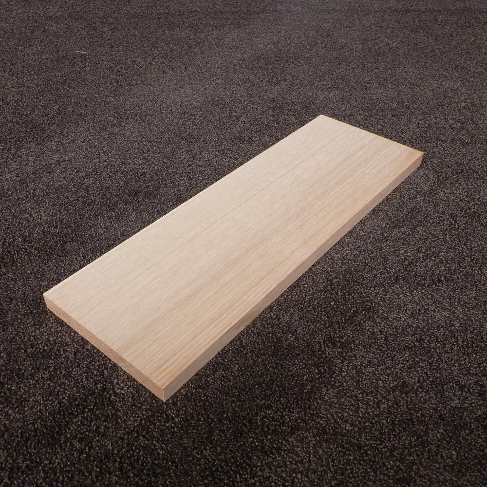 レッドオーク　柾目　450×18×150　（仕上げ加工済み商品）
