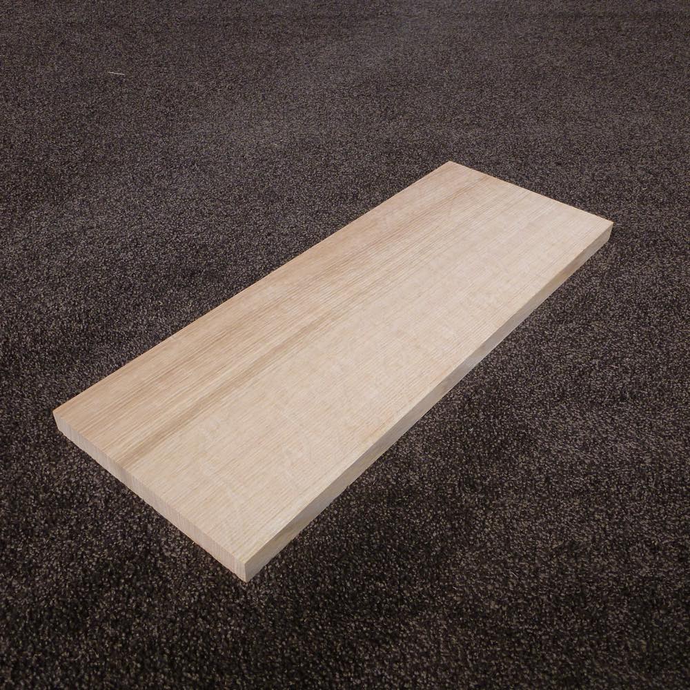 レッドオーク　柾目　450×18×170　（仕上げ加工済み商品）