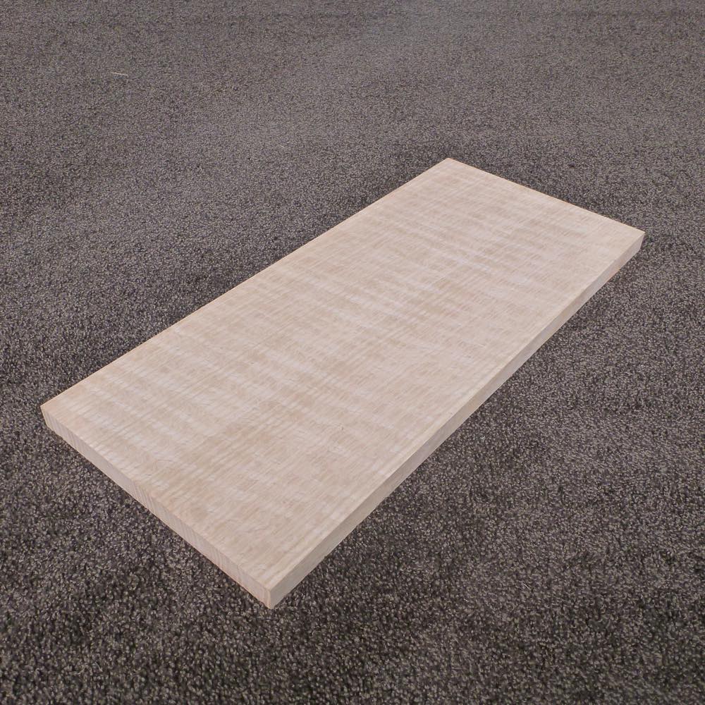 レッドオーク　柾目　450×18×200　（仕上げ加工済み商品）