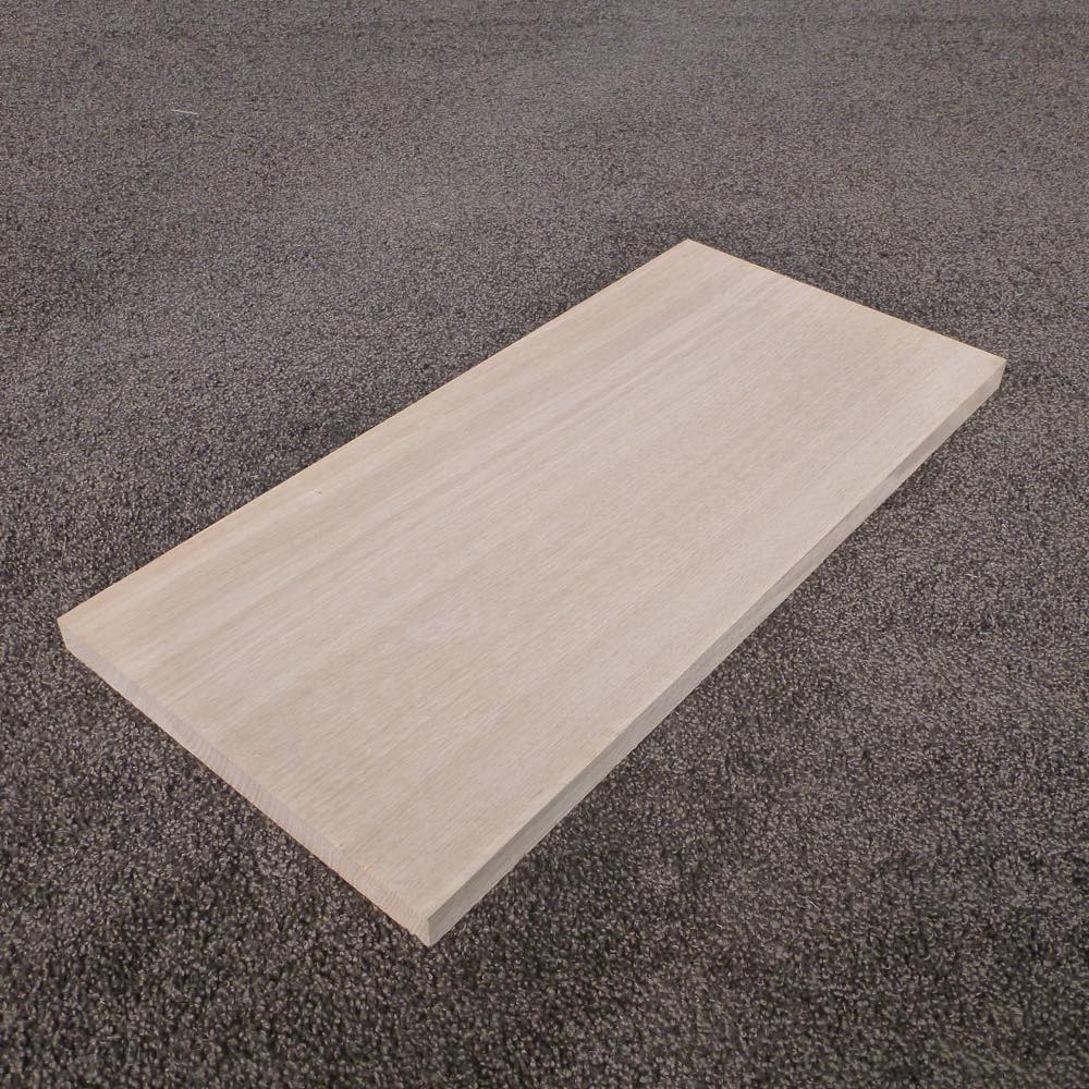 レッドオーク　柾目　450×18×210　（仕上げ加工済み商品）