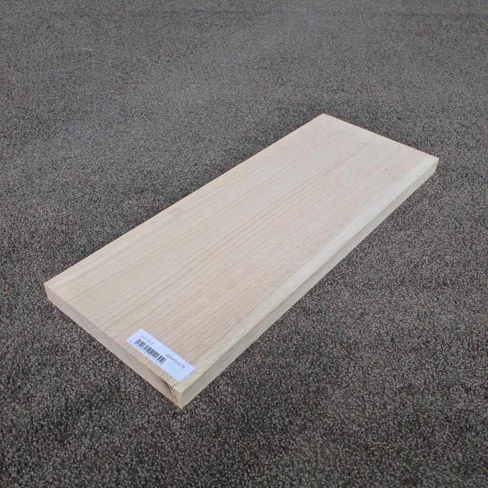 レッドオーク　柾目　450×21×170　（仕上げ加工済み商品）