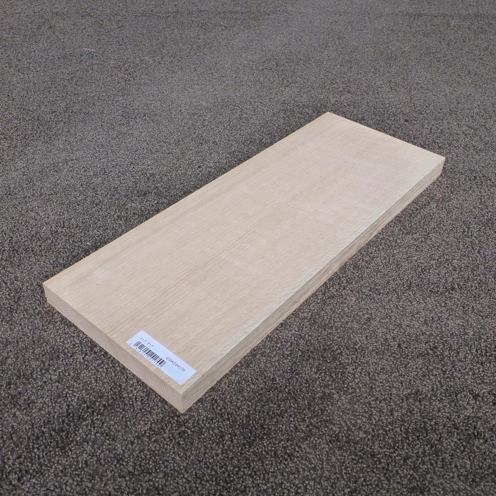 レッドオーク　柾目　450×24×170　（仕上げ加工済み商品）