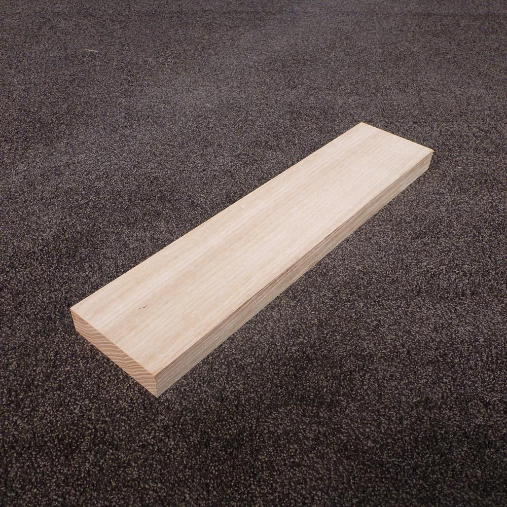 レッドオーク　柾目　450×27×100　（仕上げ加工済み商品）