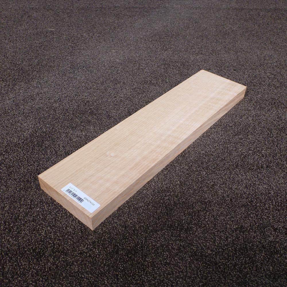 レッドオーク　柾目　450×27×110　（仕上げ加工済み商品）